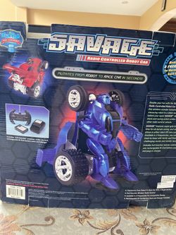 Radio control robot car