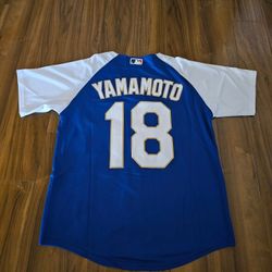 Dodgers Yamamoto Blue Jerseys $60ea Firm S M L Xl 2x 3x