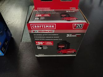 new craftsman v20 advanced charger and 3ah battery