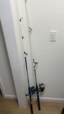 2 Good Condition Fishing Poles