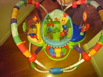 Like New Baby Einstein Activity Jumper Special Edition, Neighborhood Friends