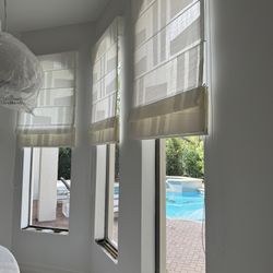 Custom Made Roman Shades