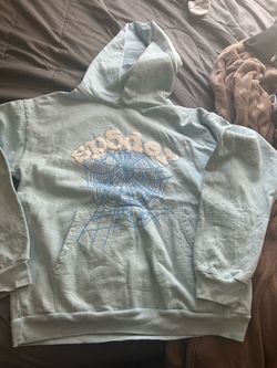 Light blue  spider hoodie XL
