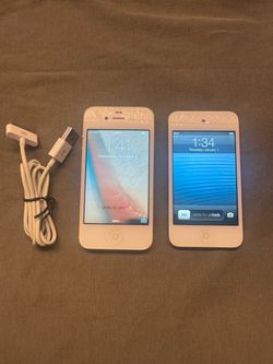 Vintage Apple Bundle – iPhone 4 + iPod Touch 4th Gen – 32GB Each