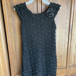 Girls Size 10 Black Dress