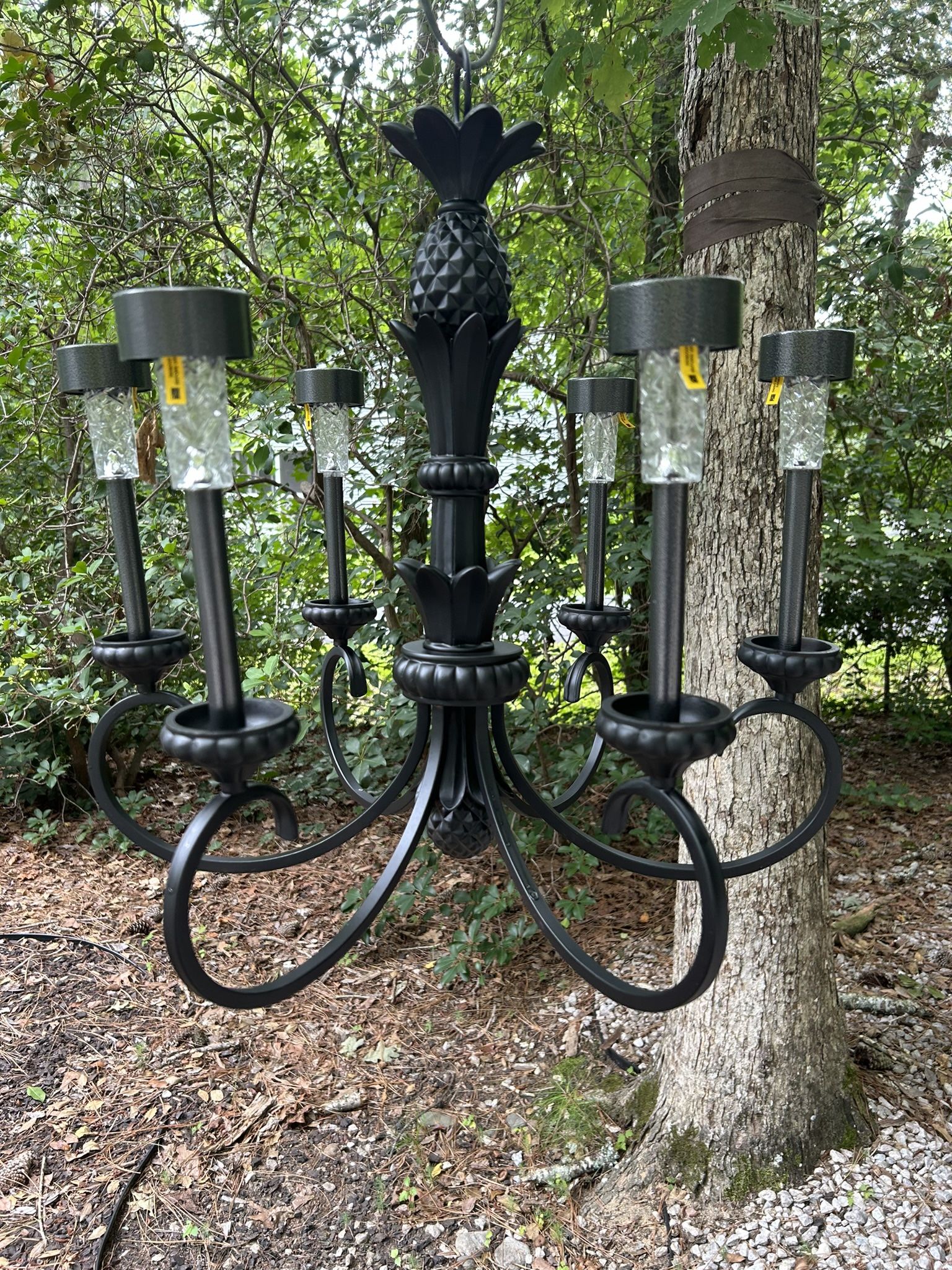 Classy Outdoor Solar Chandeliers