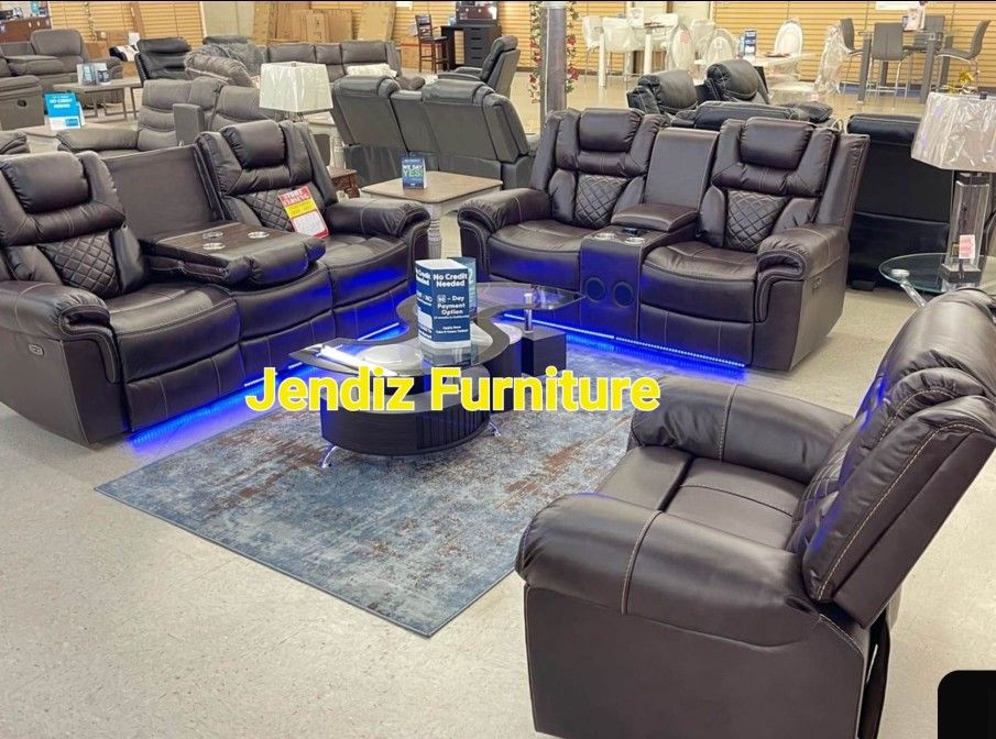 Brand New Power Reclining Livingroom Furniture Sectional Couches Sofa Furniture 🛋