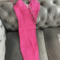 Stretchable Pink Dress