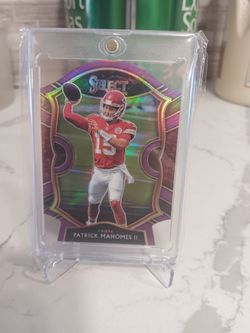 Patrick Mahomes Die Cut Card 