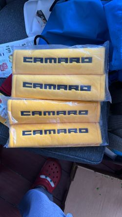 camaro seatbelt covers