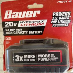 Bauer 1907c - B 20v Hypermax Lithium Battery 