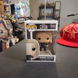 "NEW " Funko Pop Marvel: The Falcon And The Winter Soldier Sharon Carter #816 Vinyl Figurine In Original Box, Never Opened