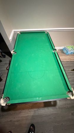Fold Away Pool table & Dart Board