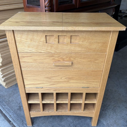 Solid wood bottle/wine cabinet