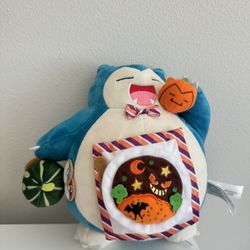Snorlax Pumpkin Banquet Plushie (RARE)