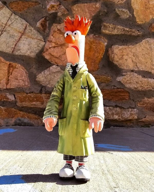 RARE The Muppet Show - Beaker - MEGA MUPPET Action Figure ...