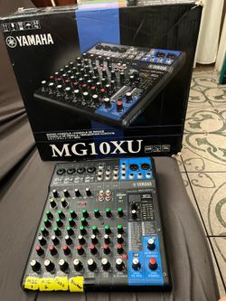 Yamaha MG10XU mixing