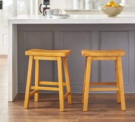 Set of 2 - 24" counter height stools barstools - NEW