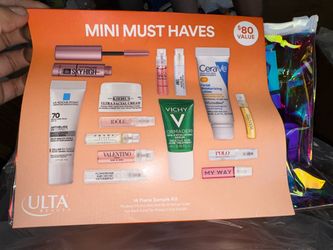 Ulta Beauty Mini Must Haves 14 Piece Sample Kit