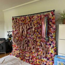 Handmade Flower Wall