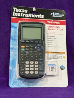 Texas Instruments TI-83 Plus Graphing Calculator