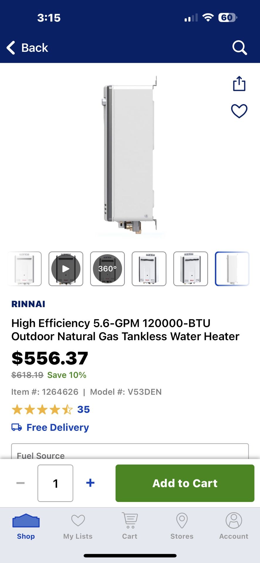 Gas Water Heater