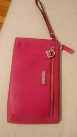 Calvin klein. Large wristlet