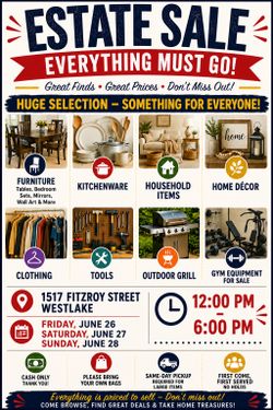 Garage sale in westlake