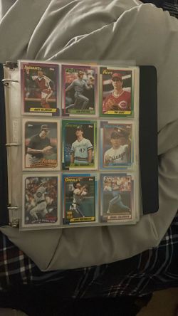 late 80s and 90s baseball cards