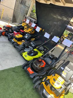 Lawn mowers: different brands and prices 
maquina de pasto diferente marcas y presio