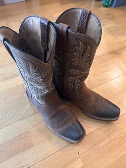 Men’s Ariat Size 12 Square Toe Boots