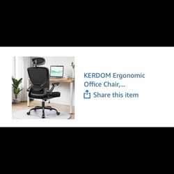 Ergonomic Office Chair with Headrest