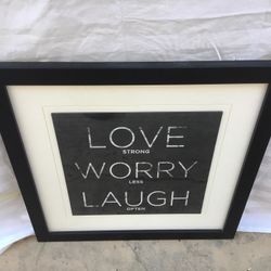 Inspirational wall art