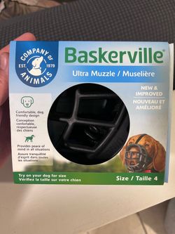 Baskerville ULTRA Dog Muzzle | Size 4