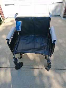 Brand new in box. Drive Medical Sentra EC heavy duty wheelchair