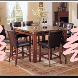 Marble Top Dinning Table 