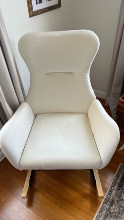 Velvet Rocking Chair