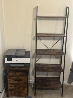 Printer And Filing Cabinet