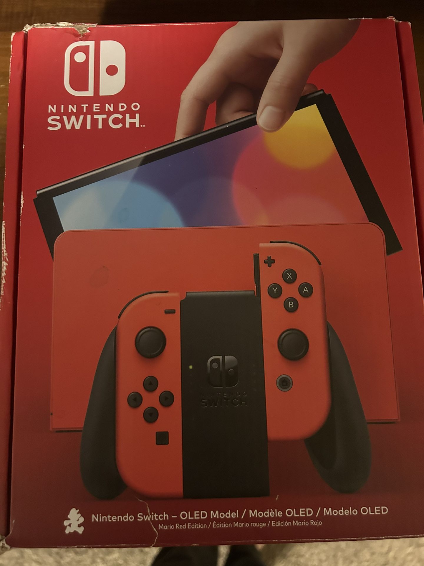 OLED Mario Edition Switch