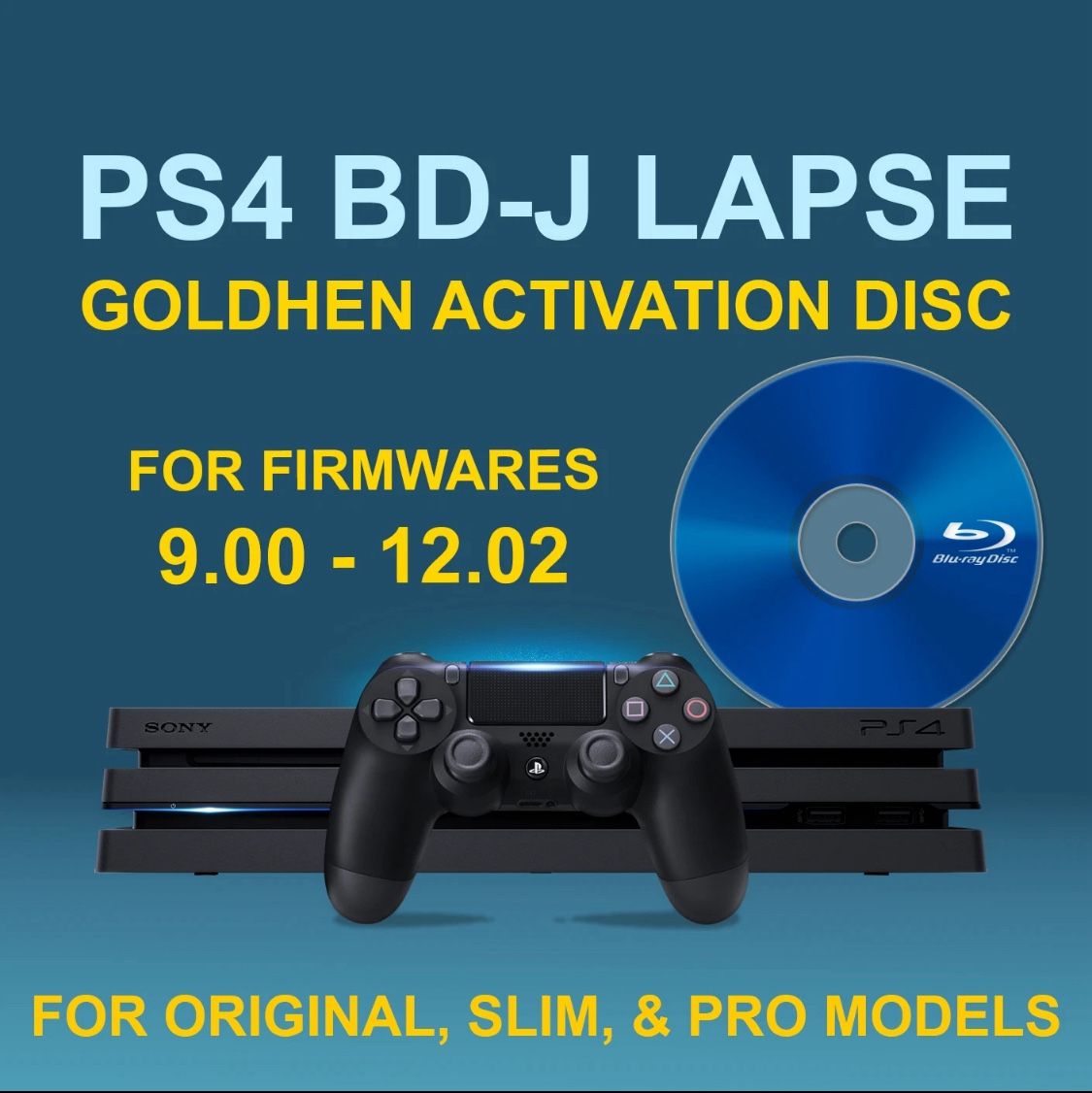 PS4 BD-R Lapse 1.2 for FW 9.00 to 12.02