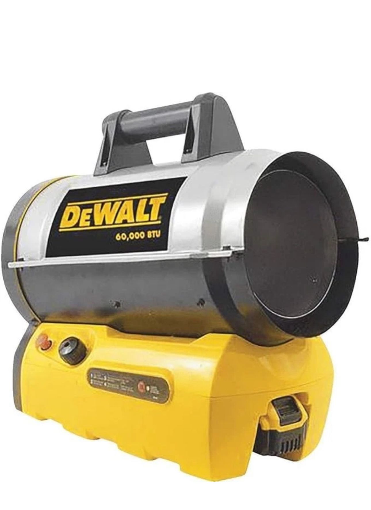 DeWalt 68,000 BTU 20 Volt Battery Start Portable Cordless Propane Forced Air