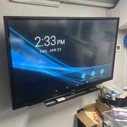 Sharp 65” LCD Monitor / Digital White Board