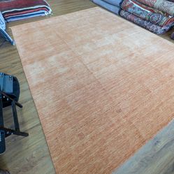 Handmade Wool Rug 9x12