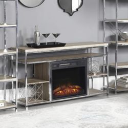 Tv Stand With Fireplace 