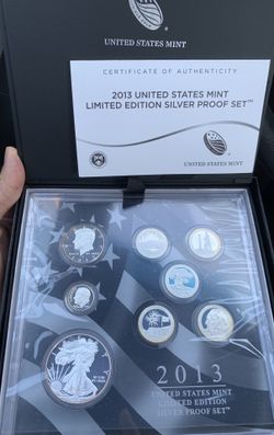 2013 United States Mint Limited Edition Silver Proof Set