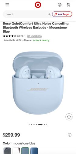 Bose wireless earphones