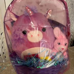 Squishmallow Easter Basket $30
