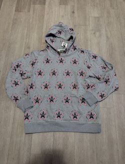 Denim tear every tear is a star hoodie