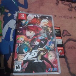 Selling  Switch games Persona 5 ROYAL,kingdom hearts and Fire emblem engage 