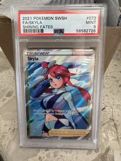 2021 Pokemon SWSH Skyla Trainer card #072 PSA 9 for Sale in Temple City, CA  - OfferUp